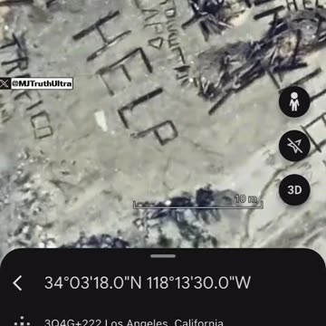 SOS Messages in Los Angeles, California - Ehat is going on?