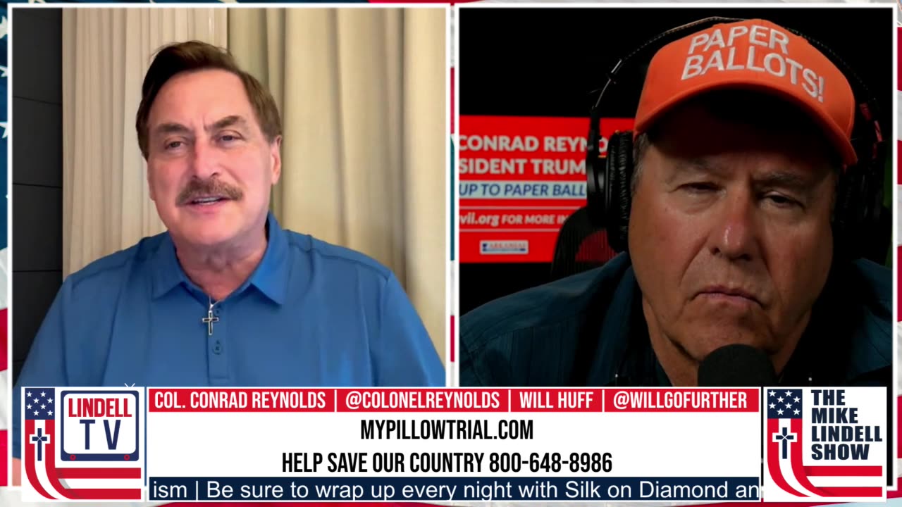 WEAPONIZED LAWFARE AGAINST COLONEL CONRAD REYNOLDS & MIKE LINDELL - 10.14.25