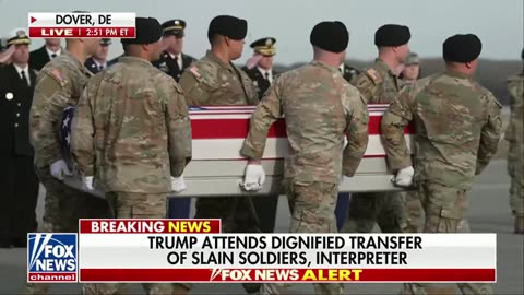 POTUS Witnesses Dignified Transfer of Ayad Sakat