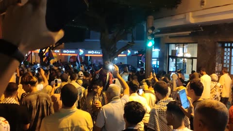 مسيرة شعبية مسيرة الصمود لكسر الحصار عن غزة من طنجة 27 09 2025 قطاع غزة تحت النار
