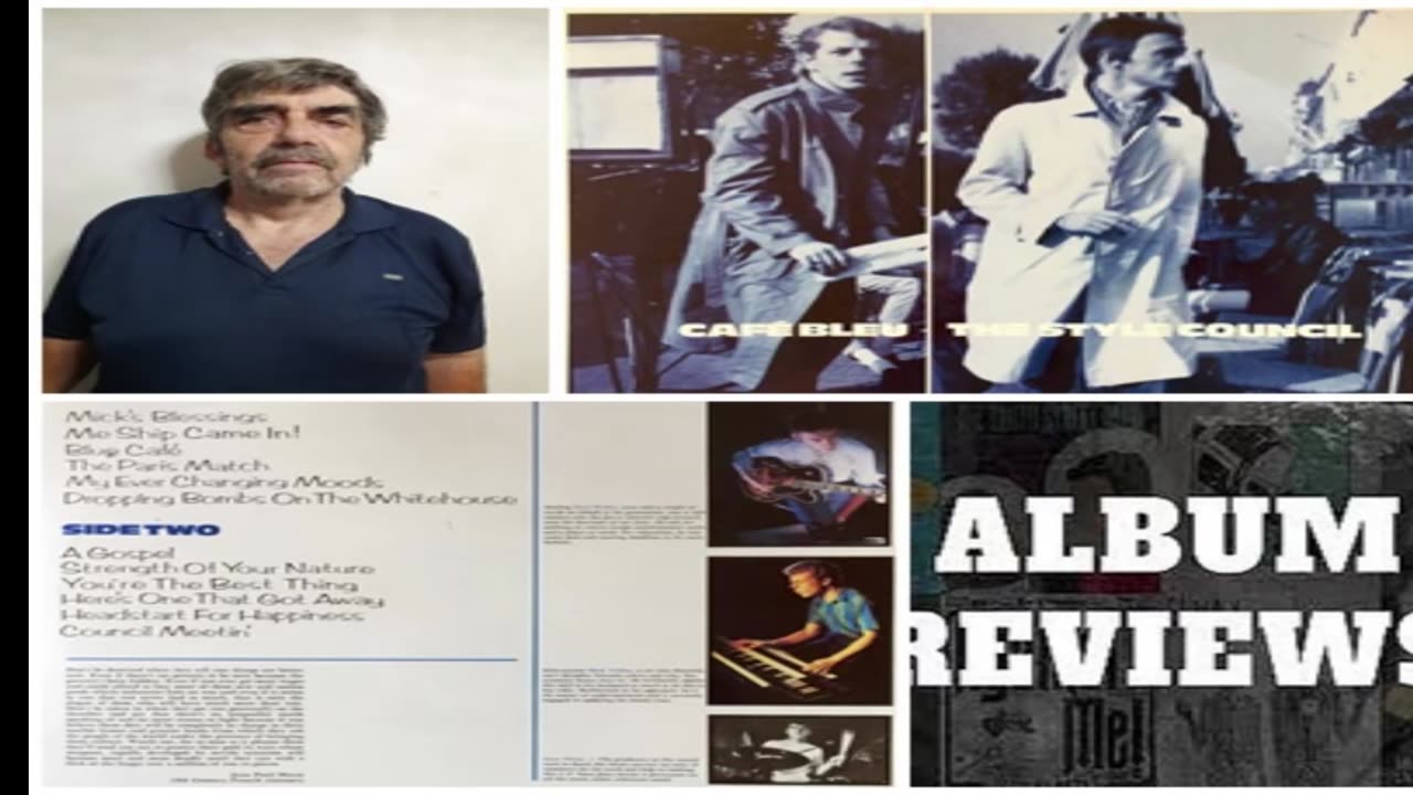 Cafe Bleu by The Style Council 1984 Music Review