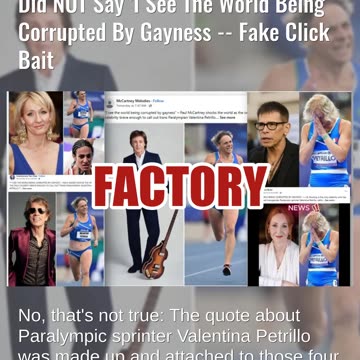 Fact Check: Various Celebs Did NOT Say 'I See The World Being Corrupted By Gayness -- Fake Clickbait
