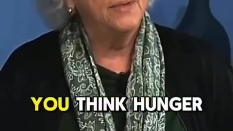 "Three meals a day... That's not nature. That's Rockefeller marketing."