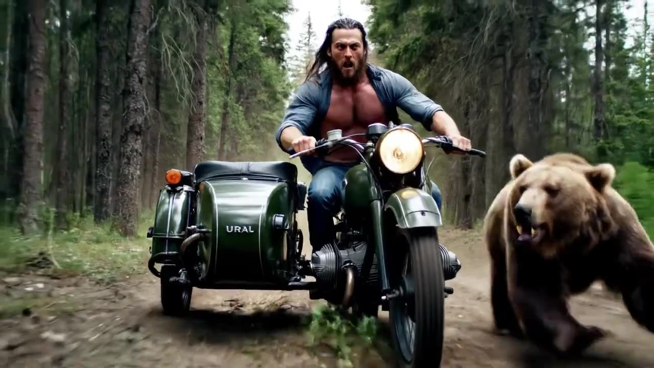 This Guy Managed to Tamed This Giant Bear, Amazing!