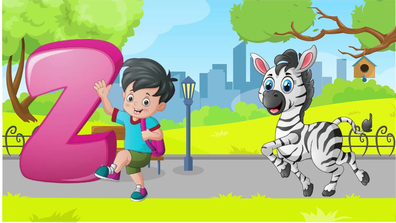 A to Z Animals Learning for Kids 🐯 | Learn Animal Names with Fun