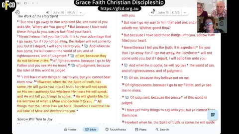 [John16:1-11] [GFCD] [Live Bible Study]