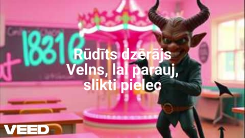 Rūdīts dzērājs Velns, lai parauj, slikti pielec