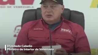 Diosdado Cabello acusa a la oposición extremista de planear un atentado