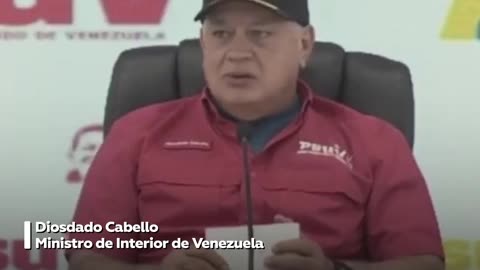 Diosdado Cabello acusa a la oposición extremista de planear un atentado
