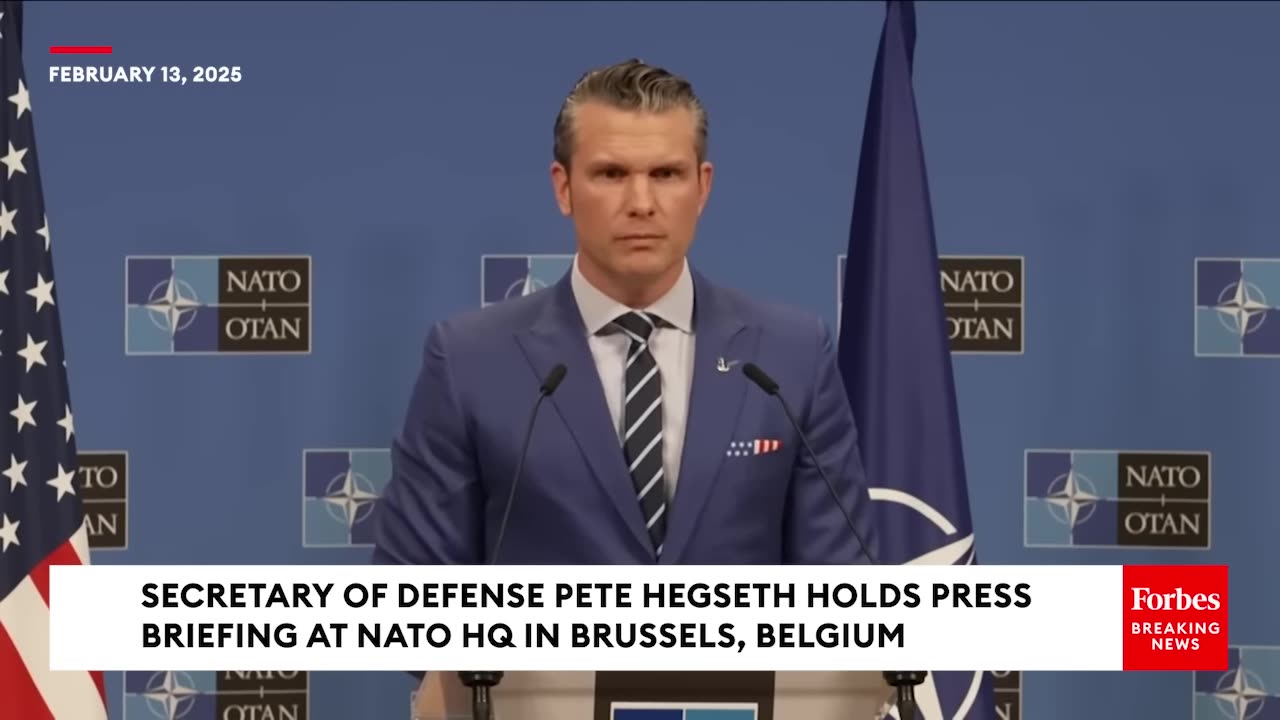 SecDef Pete Hegseth Asked: Will the U.S. Continue to Supply Arms to Ukraine During Negotiations?