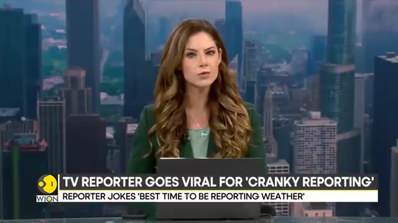 sports reporter goes viral for 'cranky reporting' after being made to read weather report