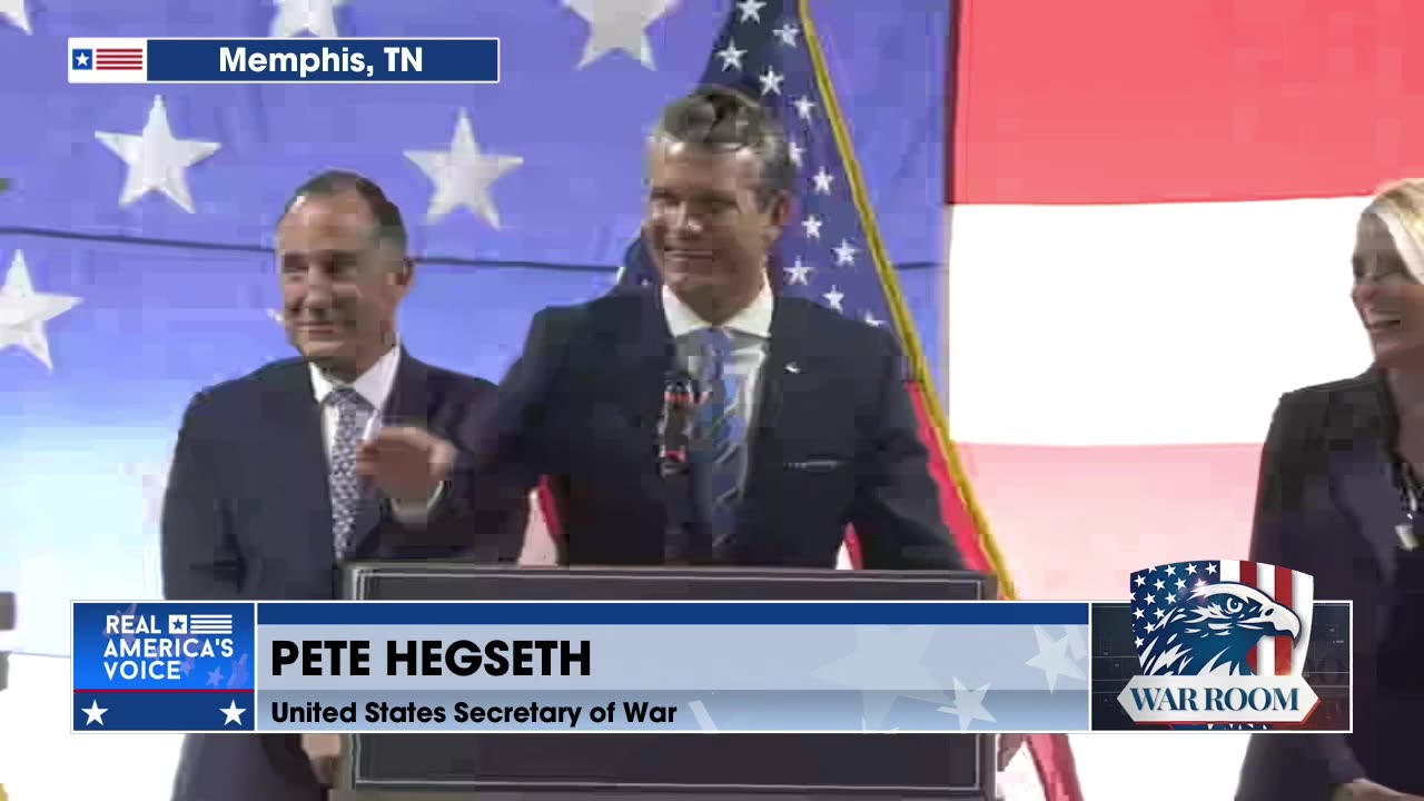 AG Bondi, Secretary Hegseth, And Stephen Miller Address Law Enforcement Live In Memphis