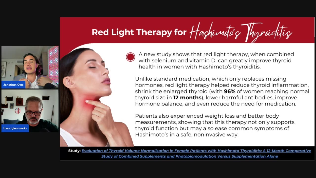 Coffee with MarkZ, joined by Jonathan Otto from MyRedLight