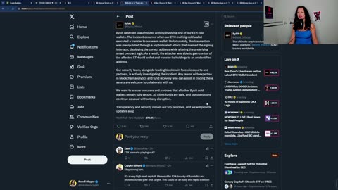 CRYPTO EXCHANGE HACKED FOR OVER $1 BILLION! IS YOUR MONEY SAFE? 