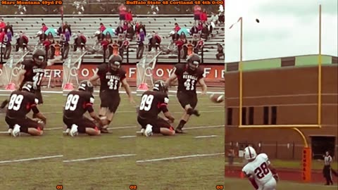 Prototype 404: Marc Montana sets Buffalo State FG record vs Cortland