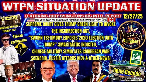 WTPN SITUATION UPDATE FEATURING RESTORED REPUBLIC 12/27/25