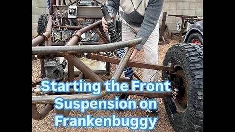 Starting Frankenbuggy's Front Suspension