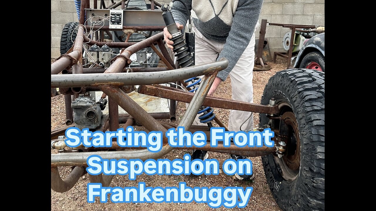 Starting Frankenbuggy's Front Suspension