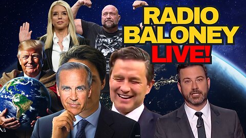 Radio Baloney Live! Mark Carney Borefest, Trump Inauguration, TIKTOK Ban, Pam Bondi, Poilievre