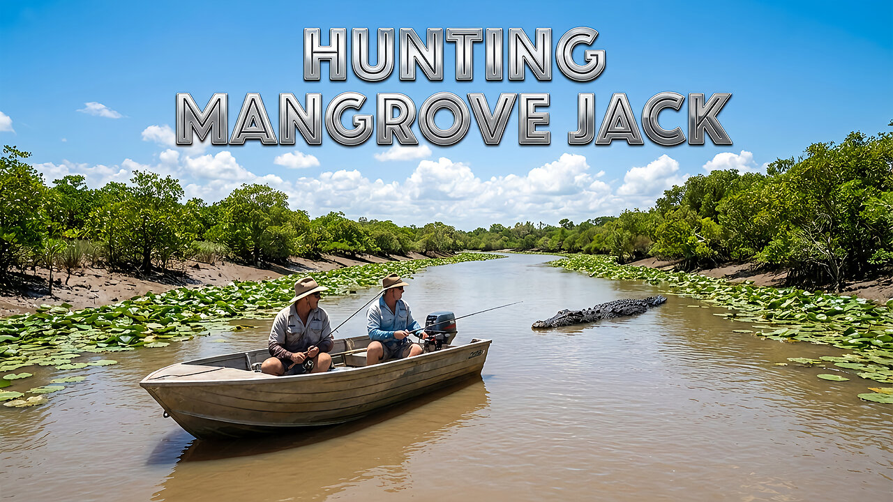 Hunting Mangrove Jack