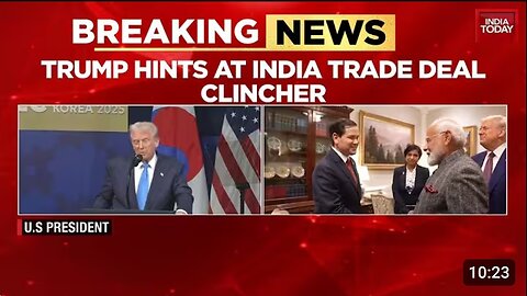 Trump Hints At Major India-US Trade Deal Says: 'Killer' Modi Is 'Tough As Hell' | India Today News