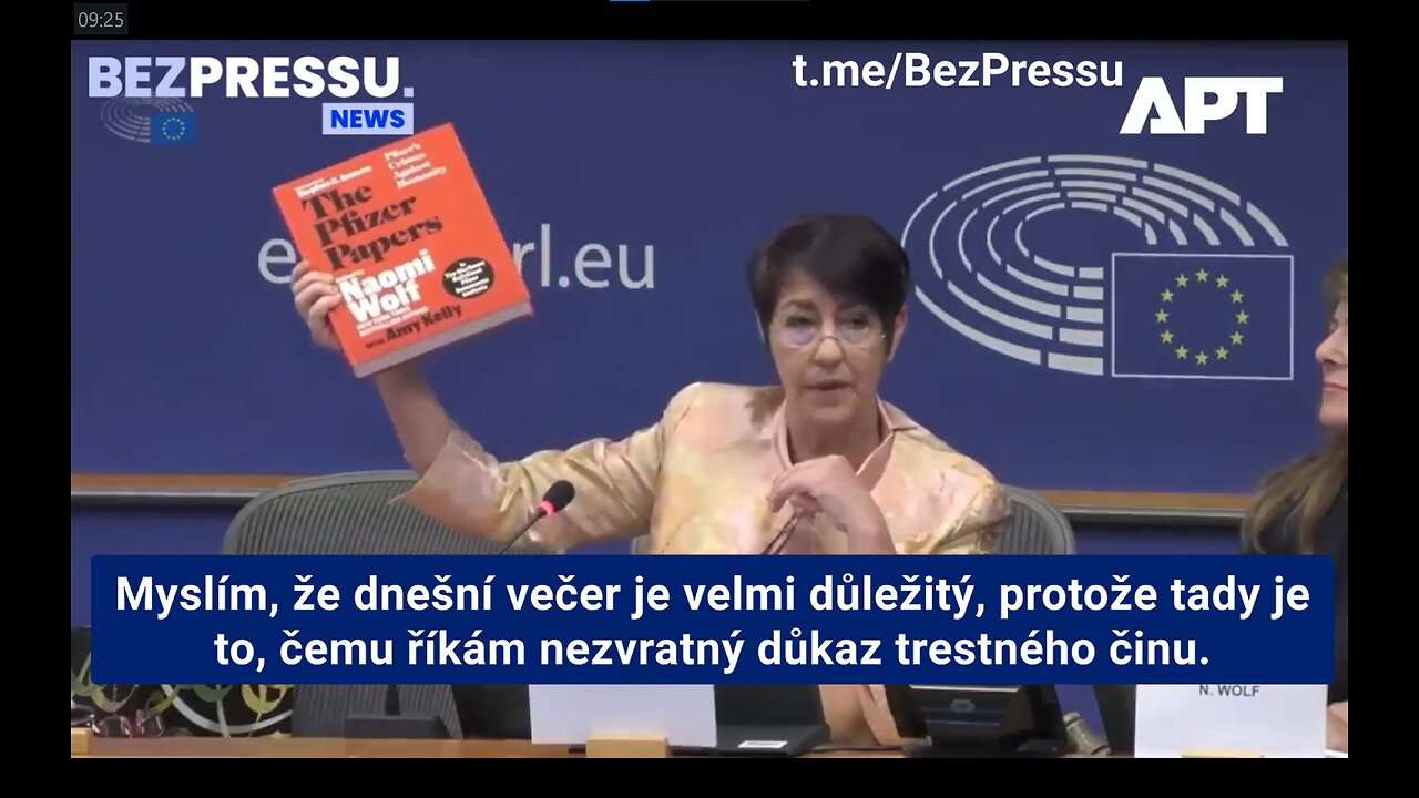 Dr. Naomi Wolf_ svědectví Pfizer Papers v Evropském výboru
