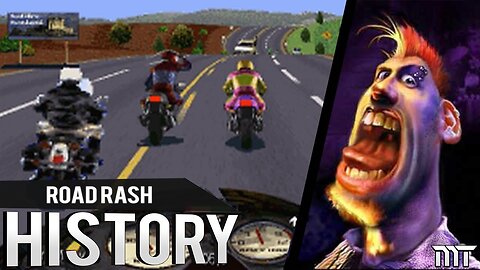 Road Rash Jailbreak (PS1) - Gameplay No Commentary (Free Use) | No Copyright