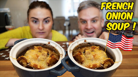 Brits Discover [FRENCH ONION SOUP] for the first time! (What's This) ?!?!