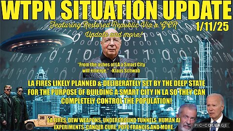 WTPN ~ Judy Byington ~ Situation Update ~1-12-25 ~ Trump Return ~ Restored Republic via a GCR