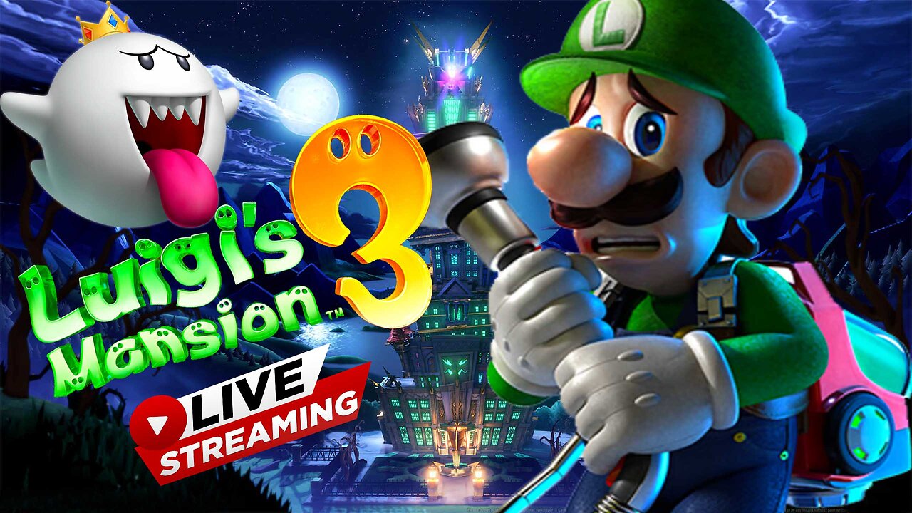 Luigi's Mansion 3 - Scarescraper *LIVE* (Nintendo Switch)