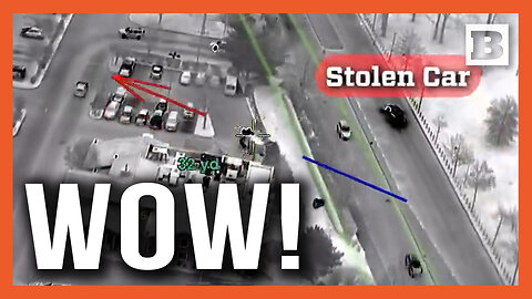 WOW! Stolen SUV Hunted Down and Suspects Arrested by Eye-in-the-Sky