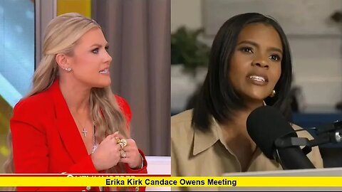 Candace Owens addresses sit down with Erika Kirk