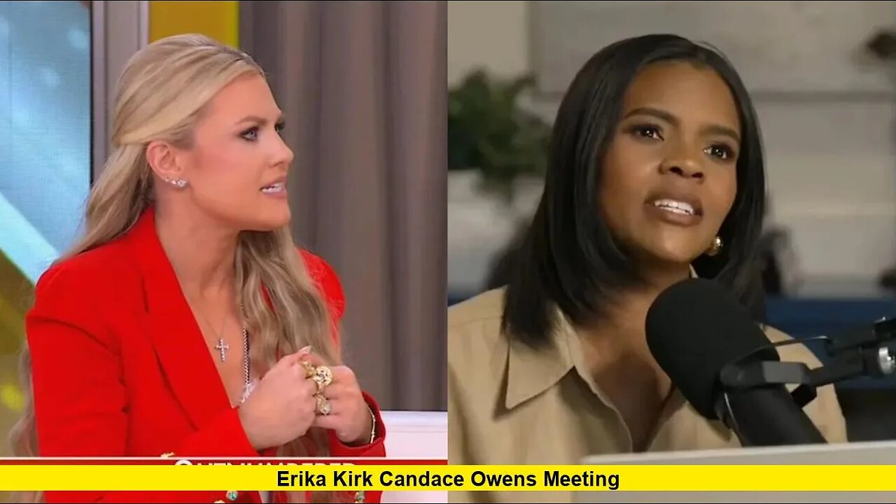 Candace Owens addresses sit down with Erika Kirk
