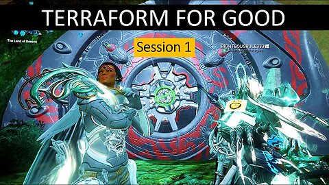 Warframe: Kingdom Terraforming Session Land of Reason #warframe #dojo #terraforming