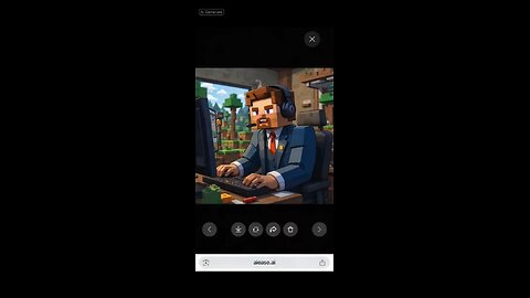 Minecraft Steve, playing Minecraft and drinking Pepsi