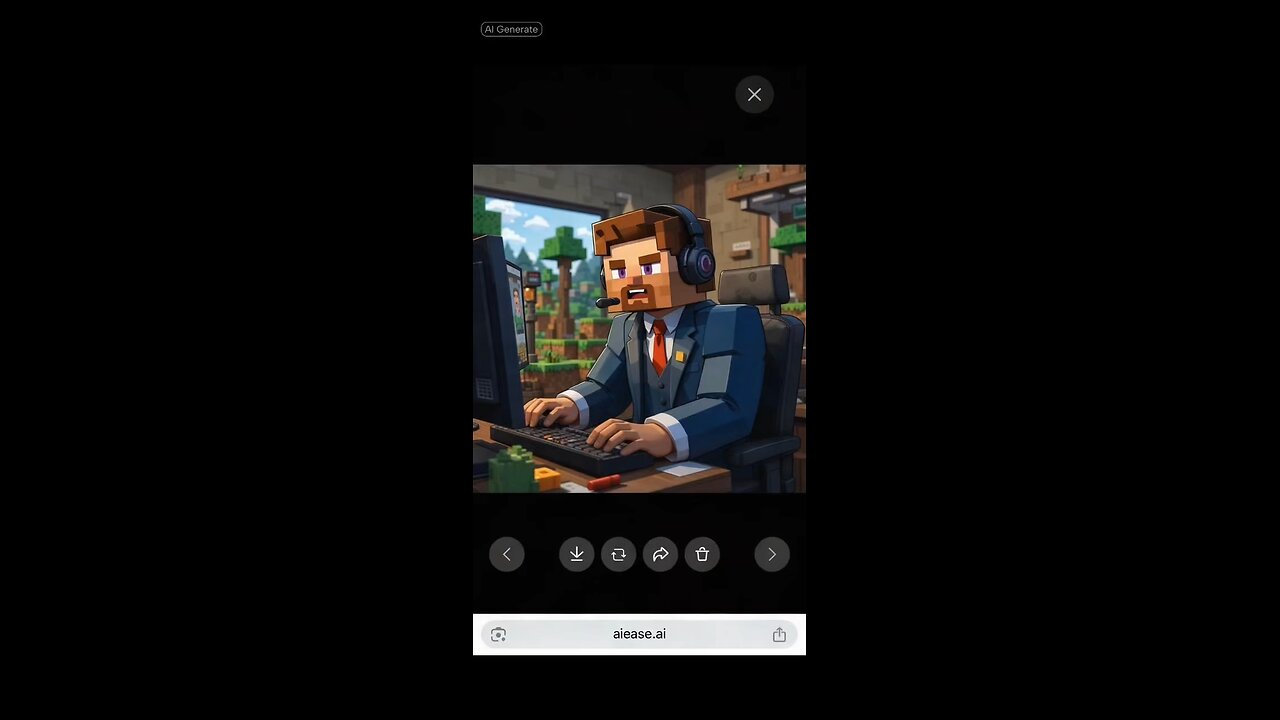 Minecraft Steve, playing Minecraft and drinking Pepsi