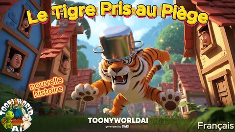 🟡 Le Tigre Pris au Piège | Conte Moral pour Enfants | Histoire du Soir en Français | ToonyWorldAi