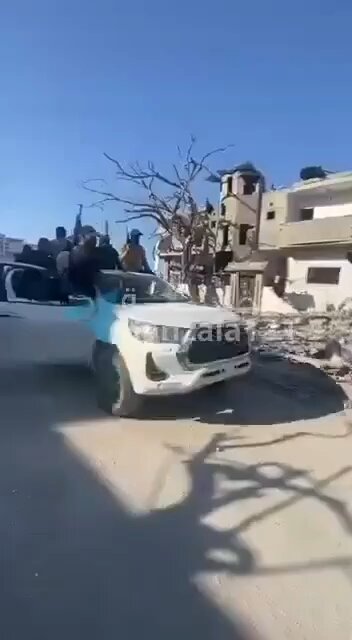 Hours ago Not Oct.7! Hamas parading in Gaza showing bodies of Gazans they executed since ceasefire