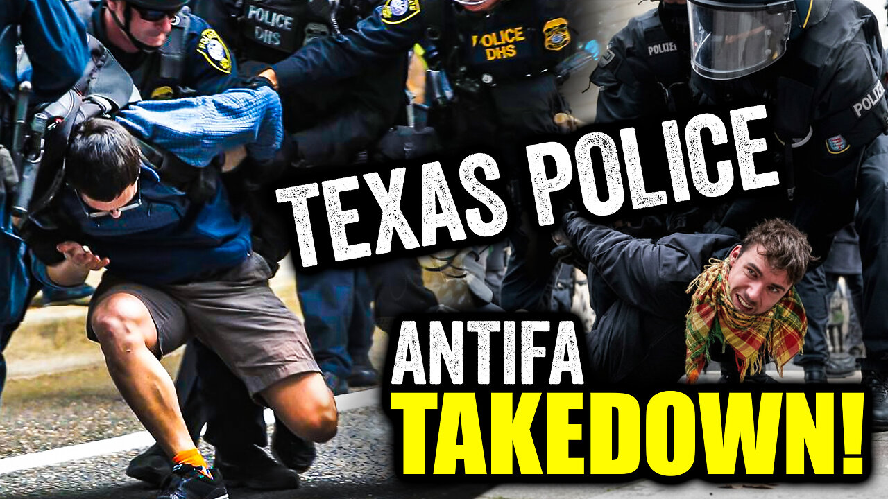 Texas Shows How To REALLY Handle ANTIFA!!!
