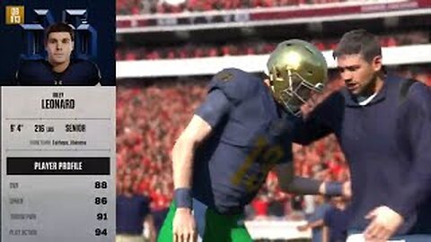 EA SPORTS CF25 QUARTERFINALS PLAYOFFS #14 NOTRE DAME VS #2 GEORGIA BULL DOGS SUGAR BOWL!