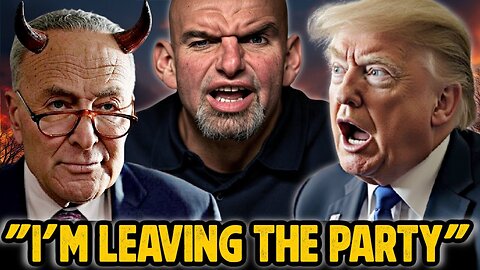 Trump STUNNED as Chuck Schumer RUNS OUT of House Floor After John Fetterman LEAKED 1.5 TRILLION Plot