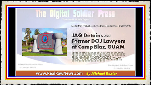 JAG Detains 250 Former DOJ Lawyers at Camp Blaz GUAM