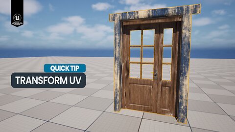 How to rotate and scale UV Maps in Unreal Engine 5.5 | Tutorial #materials #uv