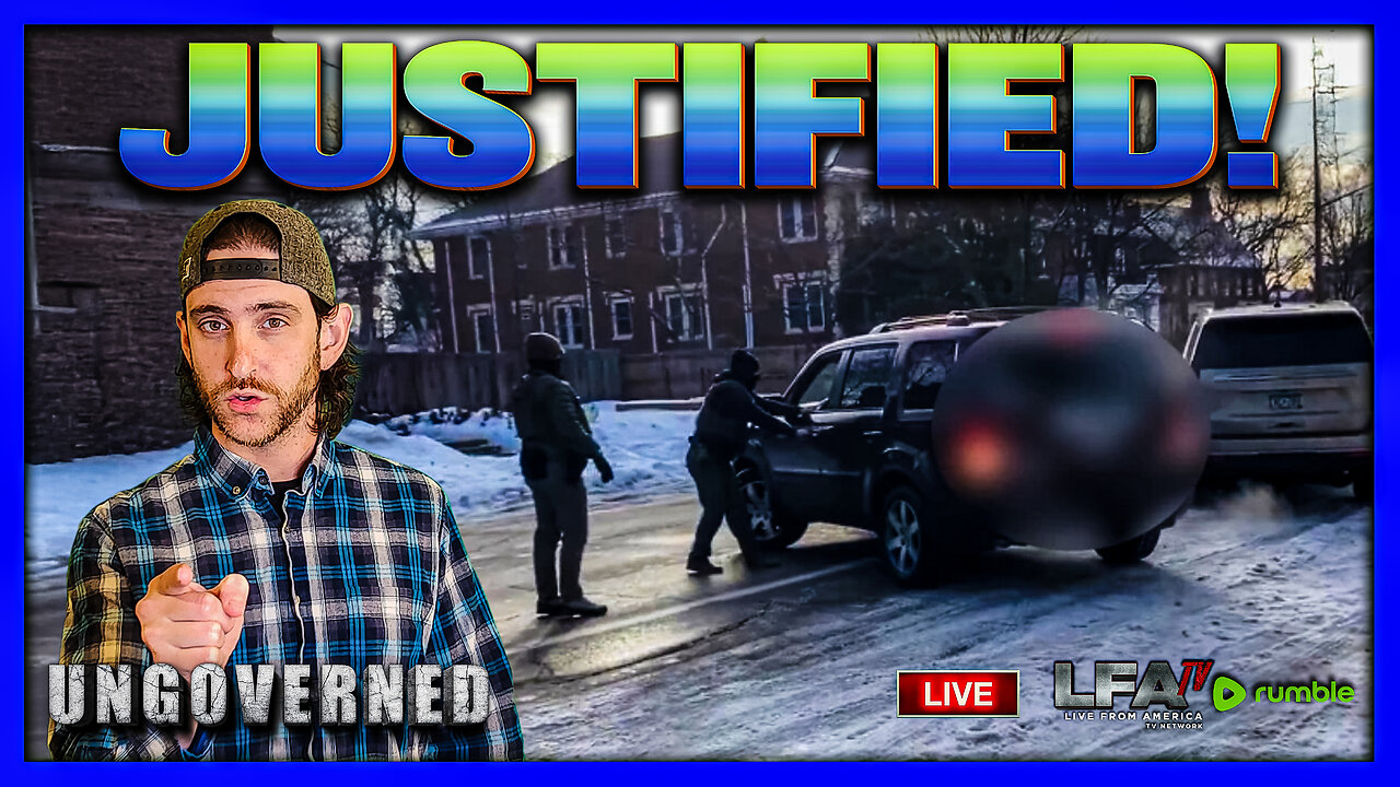 ICE AGENT ACTED IN SELF-DEFENSE! | UNGOVERNED 1.8.26 10AM