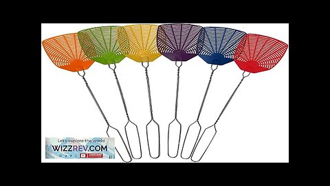 W4W Bug & Fly Swatter Braided Metal Handle 6 Pack Fly Swatters Review