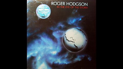 Roger Hodgson - In The Eye Of The Storm (Holland) 1984 LP