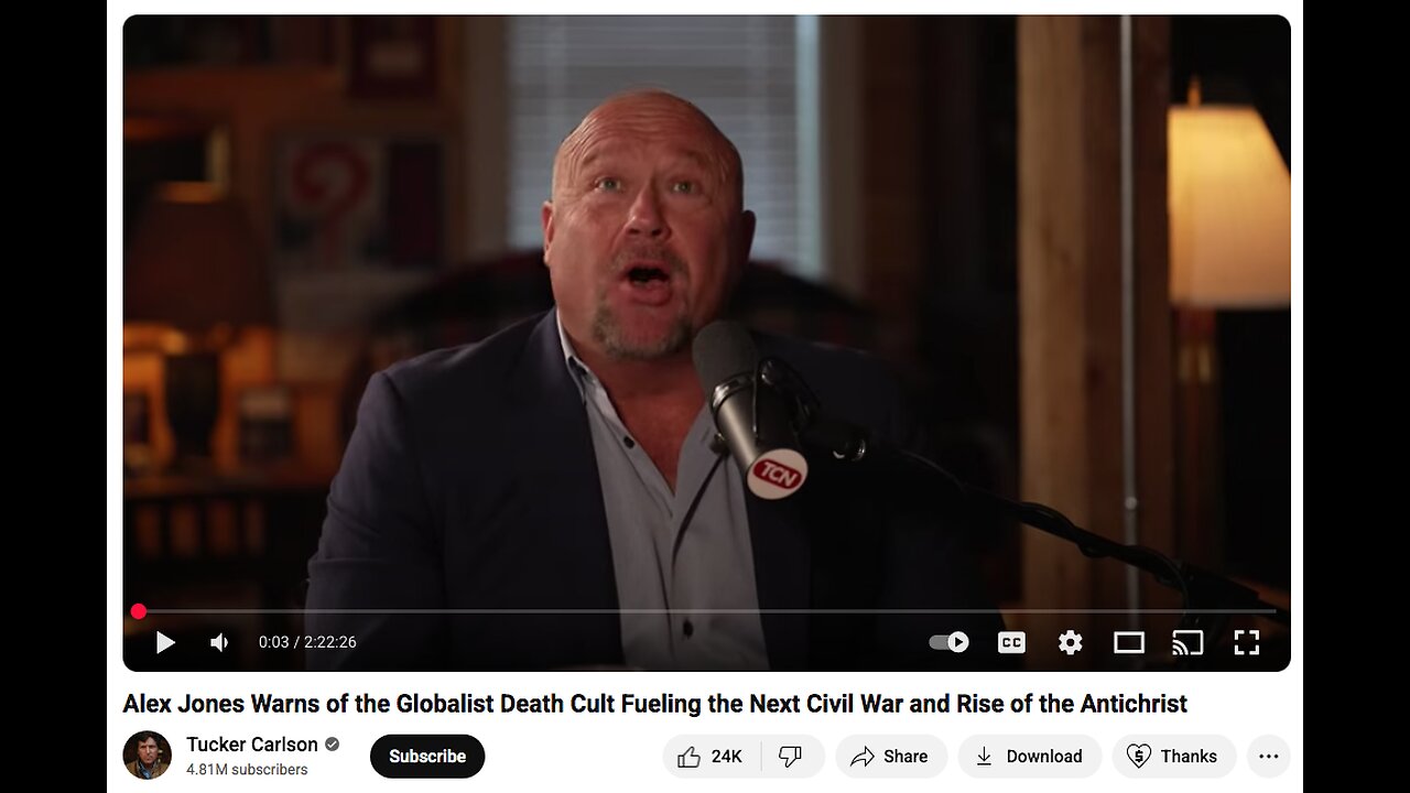 Alex Jones and Tucker Carlson lie and defame Hitler