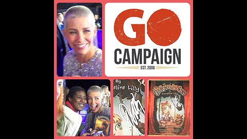 EVANGELINE LILLY signed her Squickerwonkers book for The Go Campaign children's charity 16/2/24