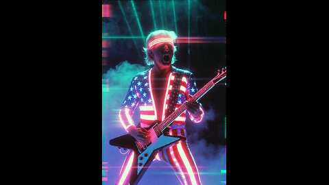 Donald Trump rocks with AC/DC!