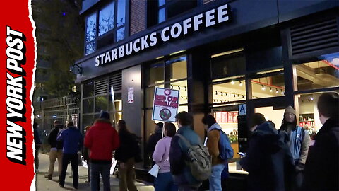 Starbucks workers kick off 65-store US strike on company's busy Red Cup Day